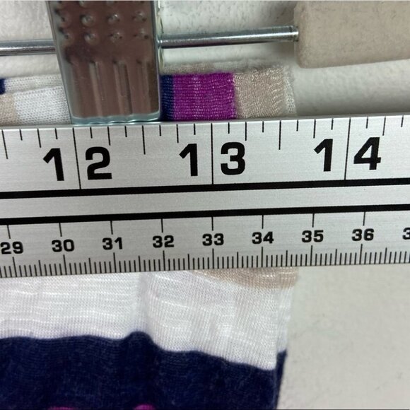 Splendid Strapless Striped Maxi Dress Very‎ Berry Size XS Horizon USA Made Boho - Picture 9 of 13